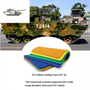 Military Tank Airdrop Keep Tank Stable Wheel Seat Cushion Materials（ACF）