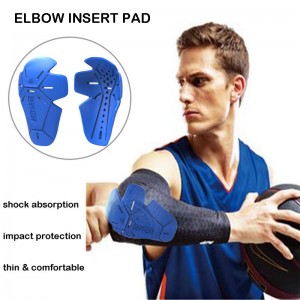 Sports Protection Basketball Anti-impact Shock Absorption Elbow Insert Pad (ACF)